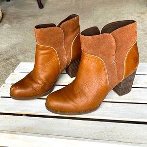 Timberland Brown Heels- worn 1 season!